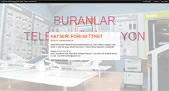 Desktop Screenshot of kayseriforumttnet.com